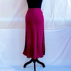 Michael Stars Maxi Skirt Burgundy Size S
